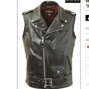 Schott’s Leather Vest